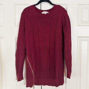 MICHAEL Michael Kors Women's Sweater - Burgundy L